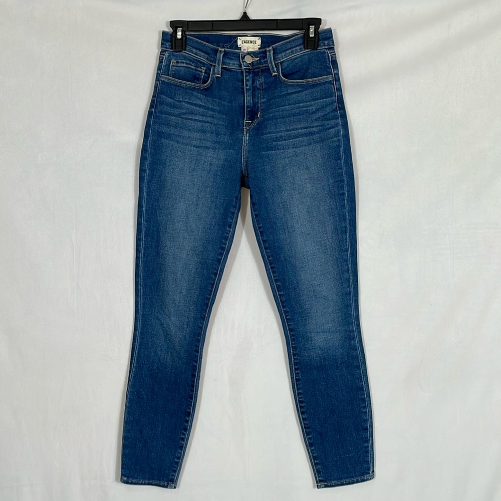 L’AGENCE Jeans Margot Skinny High Rise Size 26 EUC